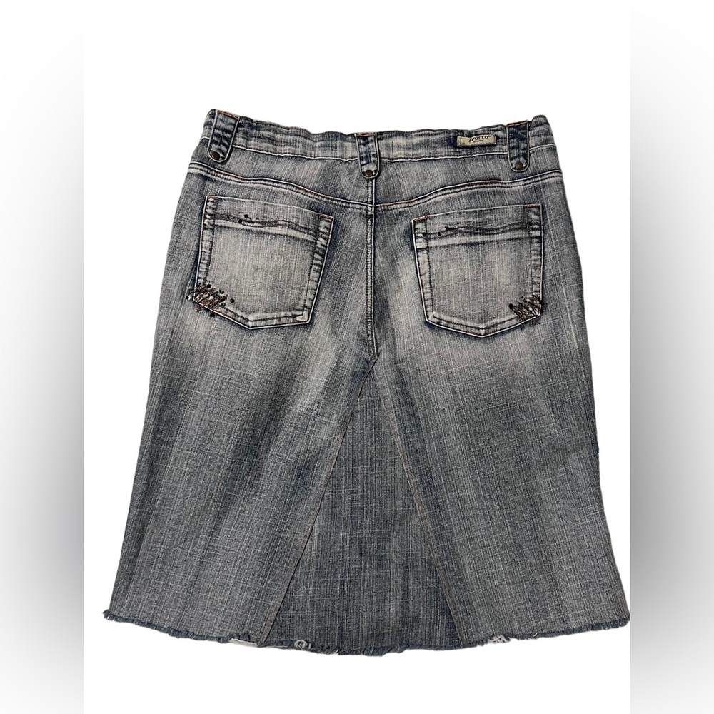 Apollo Jeans Denim Mid Length Skirt